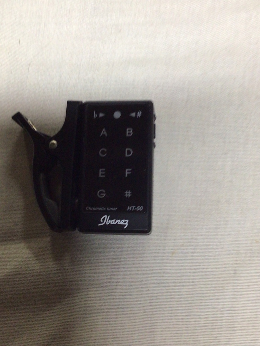HT-50 Black Clip-On Chromatic Tuner